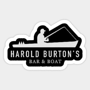 Harold Burton's Boat Sticker